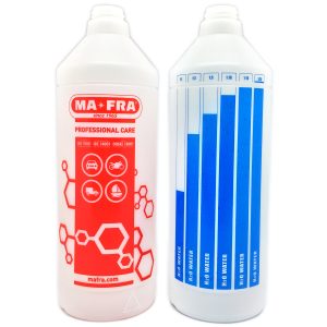 בקבוק ריק 1 ליטר עם מידות מקורי FLACONE/PLASTIC BOTTLE