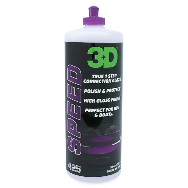 3d speed all in one polish and wax 32oz