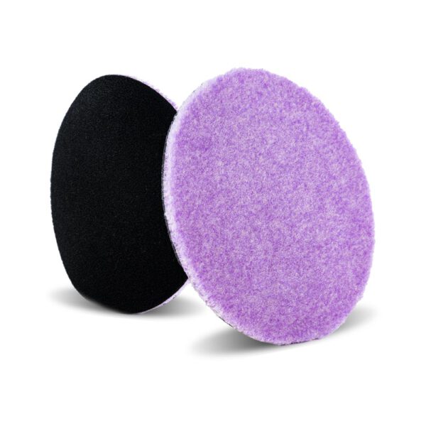 58 1265 1 purple foamed knitted wool pads