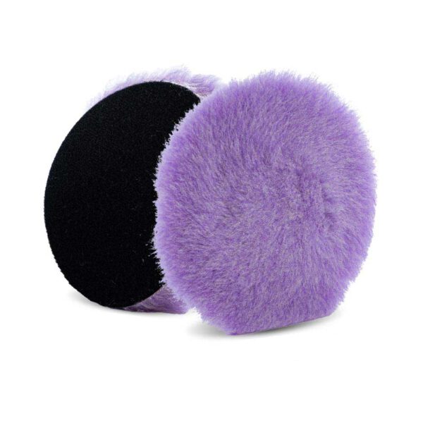 58 4255 1 purple foamed knitted wool pads