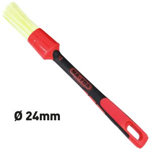 מברשת לבנה 24 מ"מ לניקוי פנים <BR> KREX WHITE BRUSH