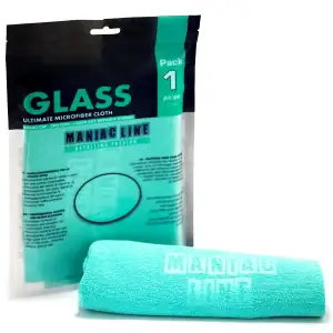 מטלית שמשות ירוקה 60X40 ס"מ 320GSM <BR> Maniac-PANNO GLASS MARINE