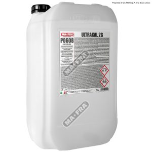 מסיר בטון טיט מלחי סידן מגנזיום סיליקה ומשקעים של תחמוצות ברזל וסולפידים <BR> ULTRAKAL 2G