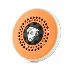 פלטה חורים סקוטש לבנה 6" לפולישר DA הברגה M8