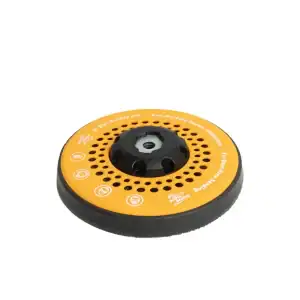 פלטה חורים סקוטש שחורה כבדה 5" לפולישר 6" DA הברגה M8