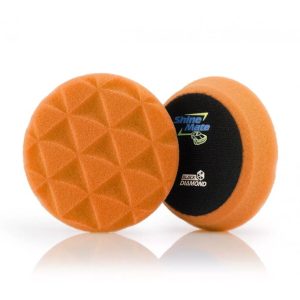 ספוג יהלום חיתוך עדין כתום 4" Diamond Light Cut/Polishing