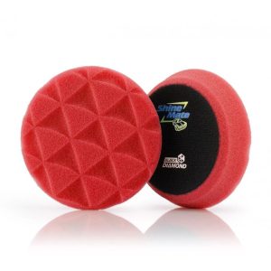 ספוג יהלום פיניש אדום 4" Diamond Finishing