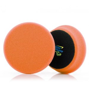 ספוג חיתוך עדין כתום 4" Flat Light Cut/Polishing