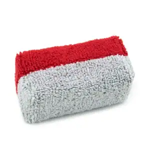 כרית מיקרופייבר מלבנית ליישום ננו אפור/אדום CA001RED